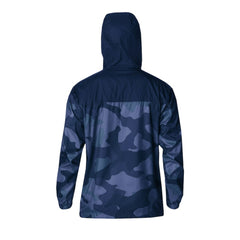 Montreal Canadiens - Columbia Camo Flash Challenger Omni-Shade Full-Zip Hoodie Windbreaker Navy