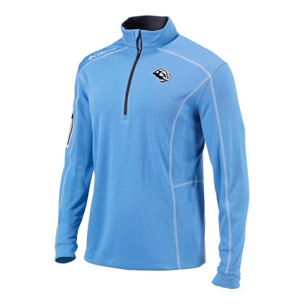 Utah Mammoth - Columbia Omni-Wick Shotgun Pullover Blue
