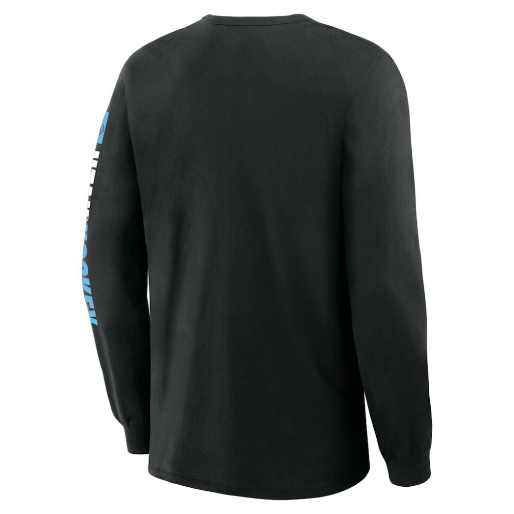 Utah Mammoth - Fanatics Goal Crease Legacy Long Sleeve T-Shirt Black