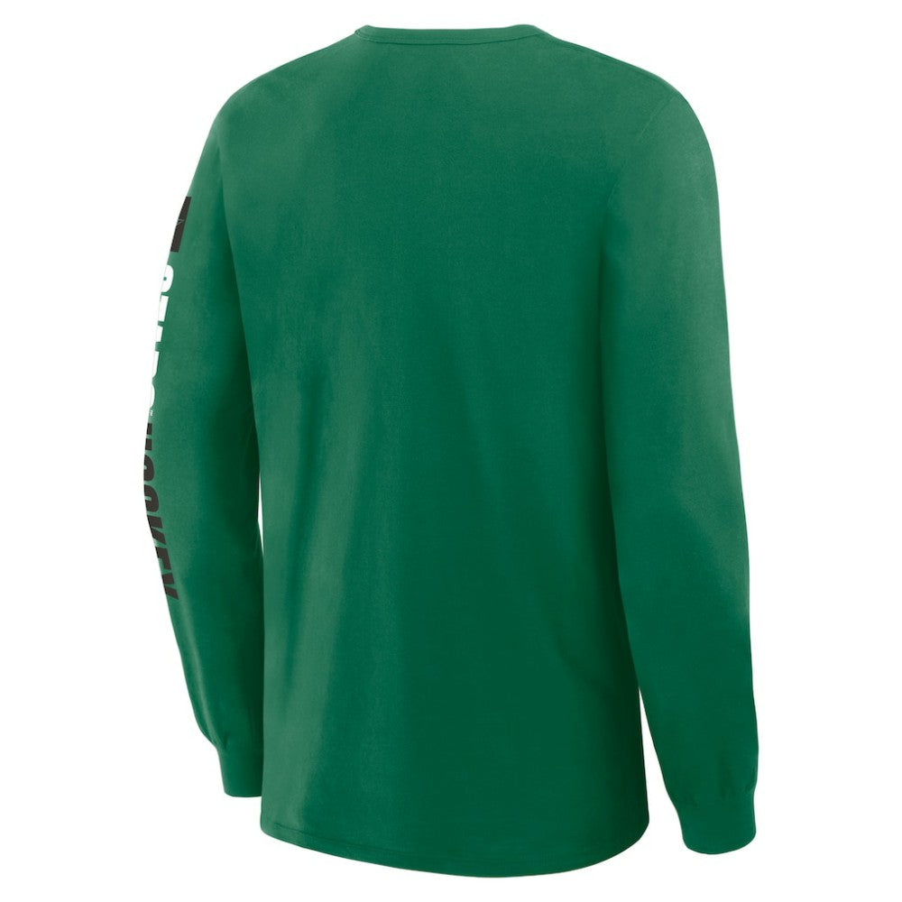 Dallas Stars - Fanatics Goal Crease Legacy Long Sleeve T-Shirt Kelly Green