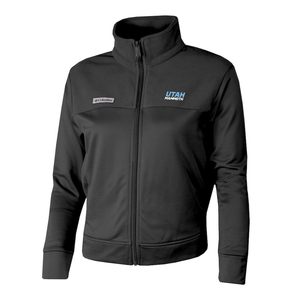 Utah Mammoth - Columbia Women's River Fleece Full-Zip Jacket Black