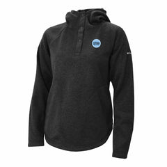 Utah Mammoth - Columbia Women's Sweater Weather Quarter-Snap Hoodie Black