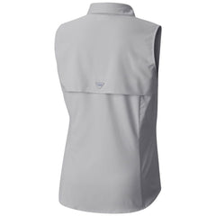 Utah Mammoth - Columbia Women's Tamiami Omni-Shade Sleeveless Button-Up Shirt Gray