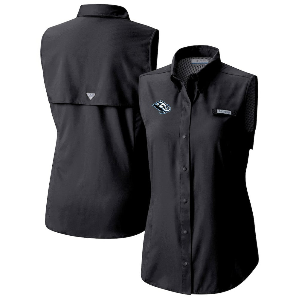 Utah Mammoth - Columbia Women's Tamiami Omni-Shade Sleeveless Button-Up Shirt Black