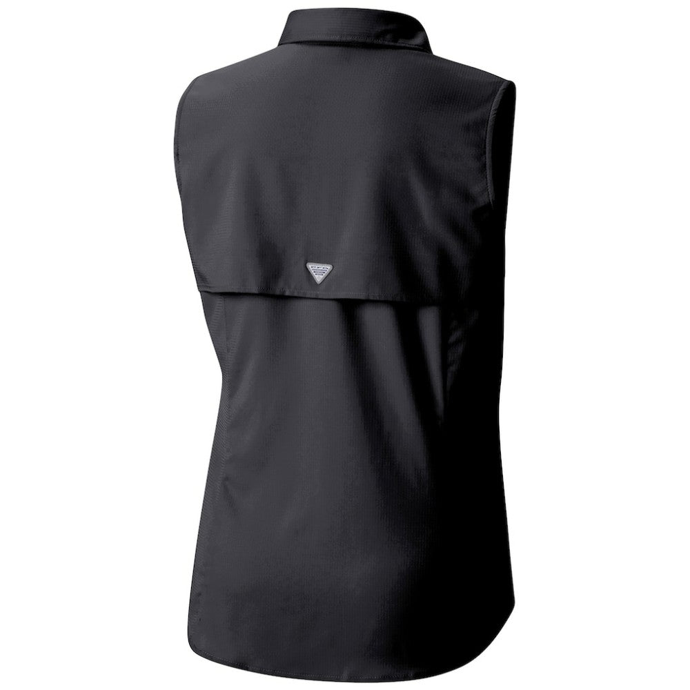 Utah Mammoth - Columbia Women's Tamiami Omni-Shade Sleeveless Button-Up Shirt Black