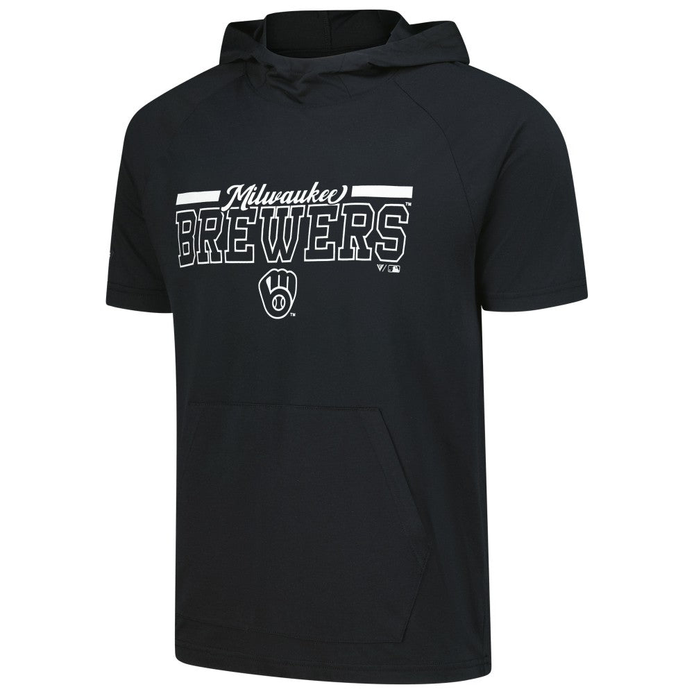 Milwaukee Brewers Levelwear Phase Vanguard Hoodie T-Shirt On Sale