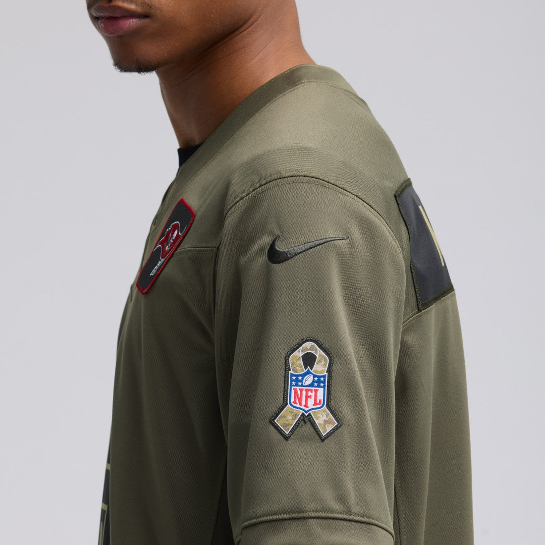 Baker Mayfield Tampa Bay Buccaneers 2025 Salute to Service Limited Jersey Olive - Nike