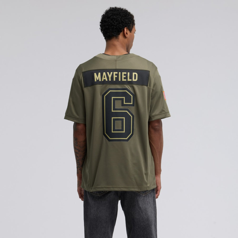 Baker Mayfield Tampa Bay Buccaneers 2025 Salute to Service Limited Jersey Olive - Nike