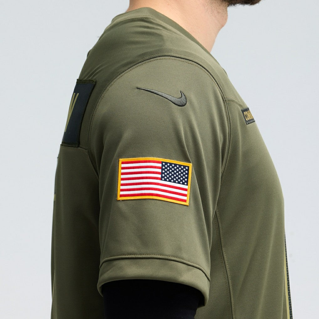 Terry McLaurin Washington Commanders 2025 Salute to Service Limited Jersey Olive - Nike