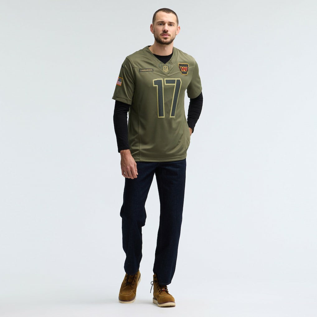 Terry McLaurin Washington Commanders 2025 Salute to Service Limited Jersey Olive - Nike