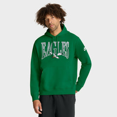 Philadelphia Eagles Full Blitz Club Fleece Pullover Hoodie Green - Nike