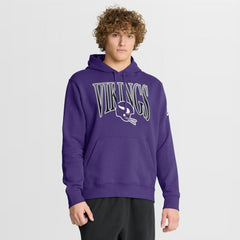Minnesota Vikings Full Blitz Club Fleece Pullover Hoodie Purple - Nike