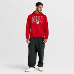 San Francisco 49ers Full Blitz Club Fleece Pullover Hoodie Scarlet - Nike