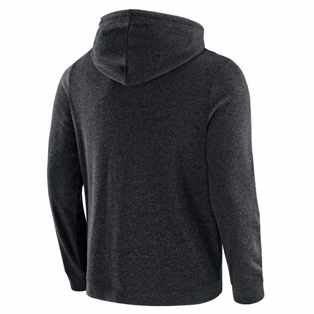 Houston Texans J. Palmer Players Lounge Tri-Blend Full-Zip Hoodie Dark Heather Gray - NFL