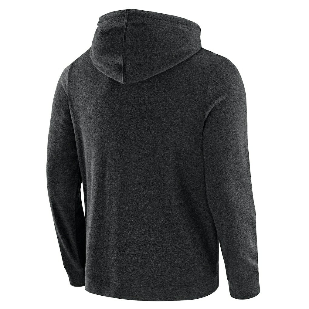 Los Angeles Chargers J. Palmer Players Lounge Tri-Blend Full-Zip Hoodie Dark Heather Gray - NFL