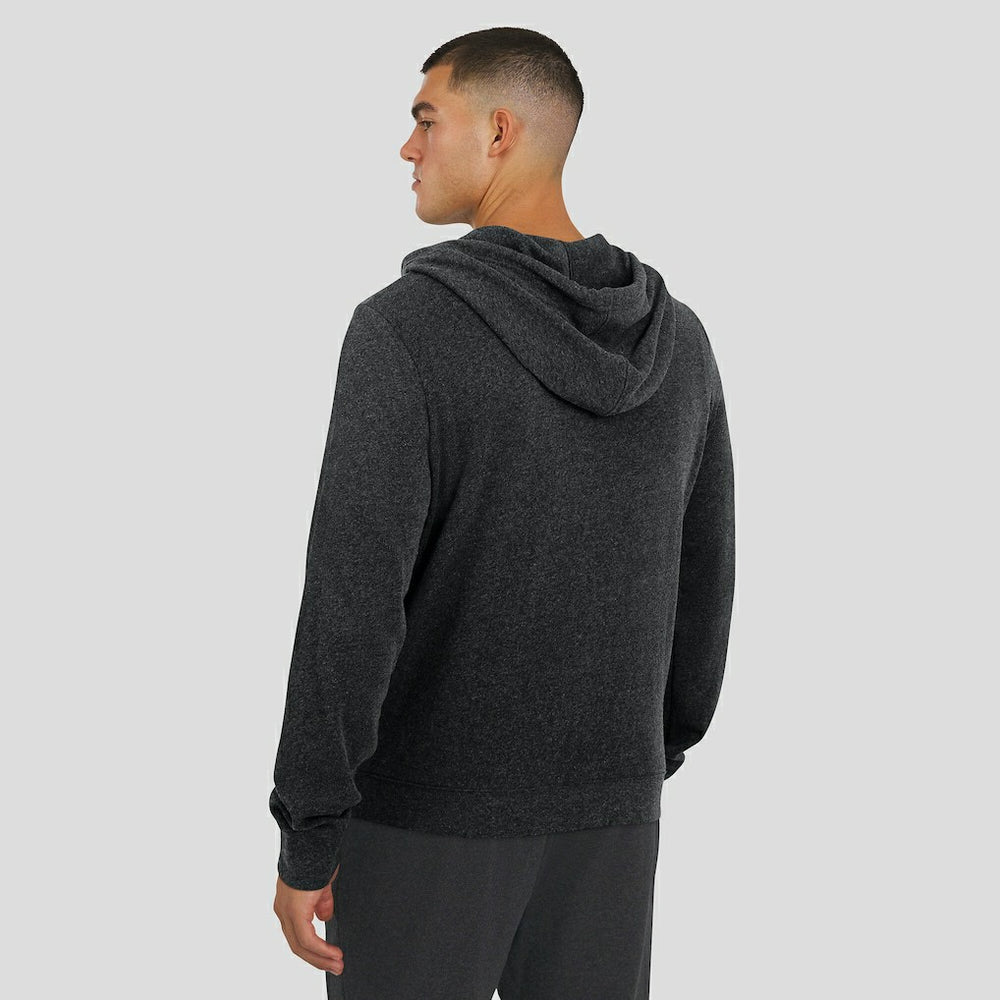 Miami Dolphins J. Palmer Players Lounge Tri-Blend Full-Zip Hoodie Dark Heather Gray - NFL