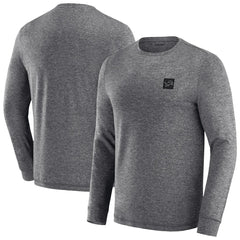 Detroit Lions J. Palmer Four Down Long Sleeve T-Shirt Heather Black - NFL