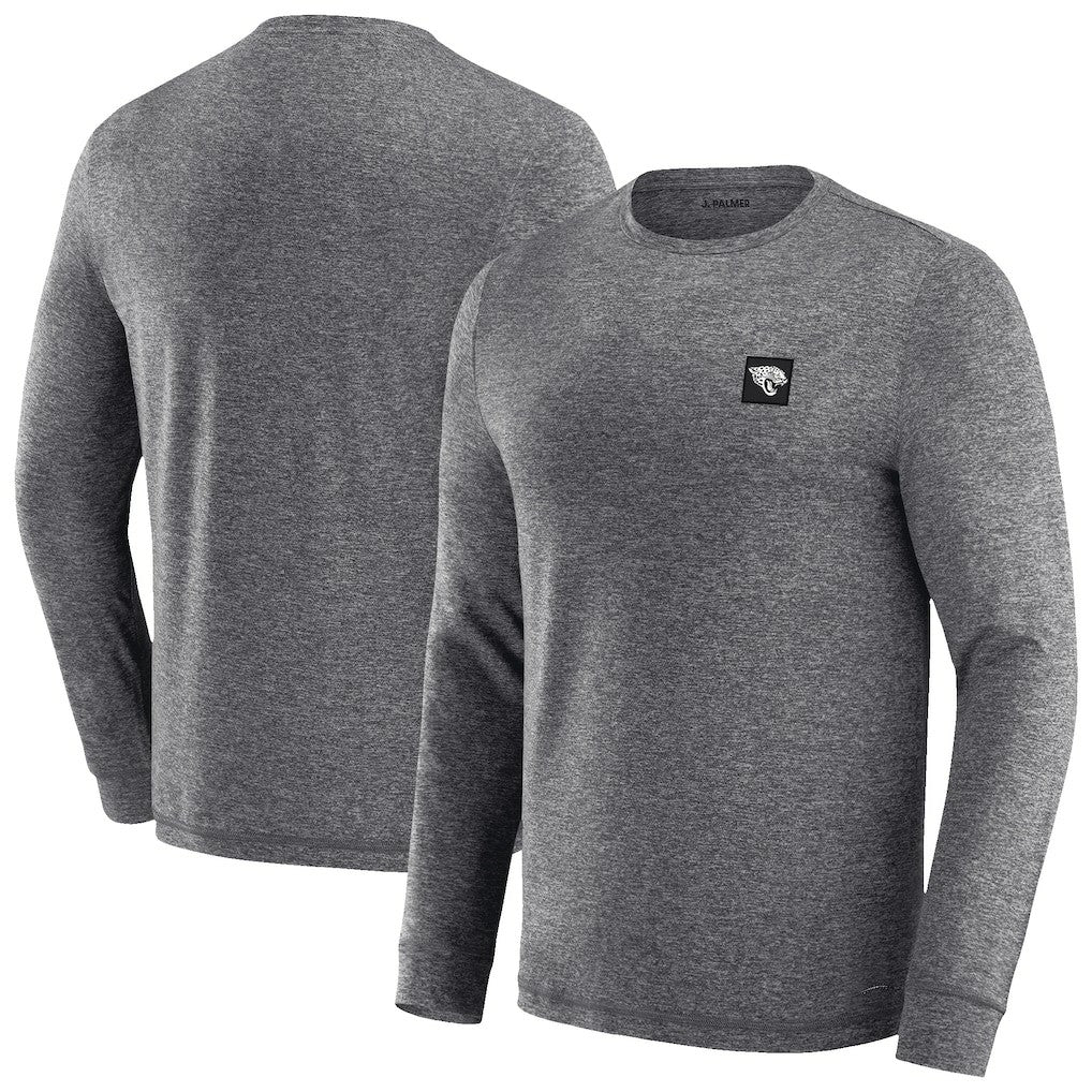 Jacksonville Jaguars J. Palmer Four Down Long Sleeve T-Shirt Heather Black - NFL