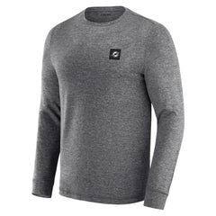 Miami Dolphins J. Palmer Four Down Long Sleeve T-Shirt Heather Black - NFL