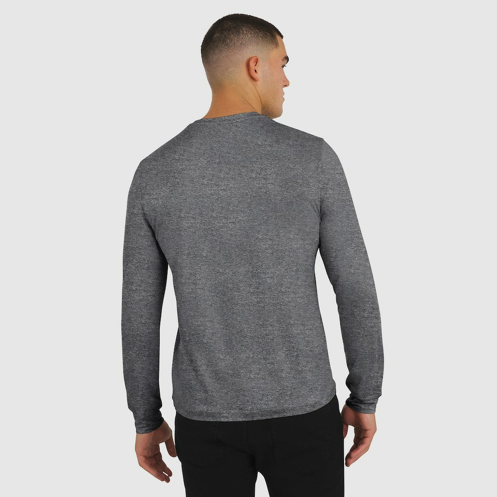 Miami Dolphins J. Palmer Four Down Long Sleeve T-Shirt Heather Black - NFL