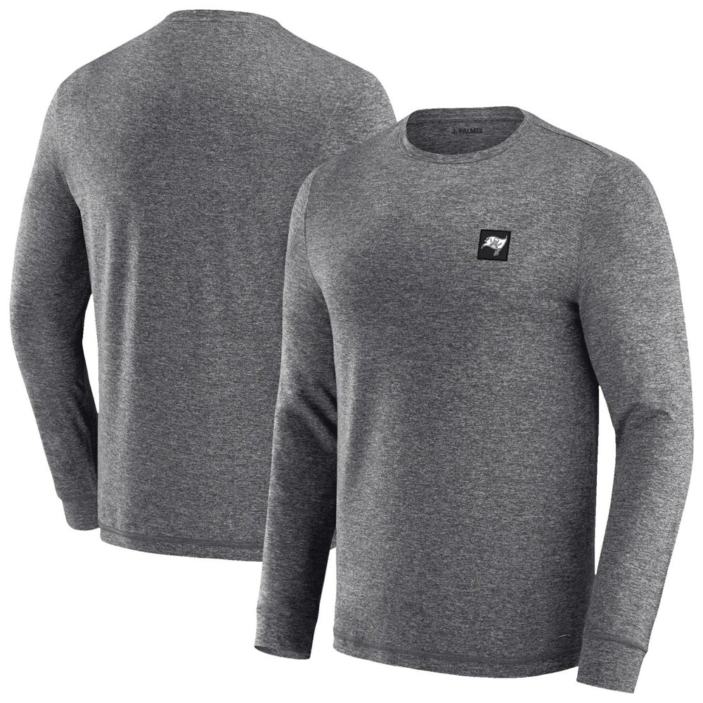 Tampa Bay Buccaneers J. Palmer Four Down Long Sleeve T-Shirt Heather Black - NFL
