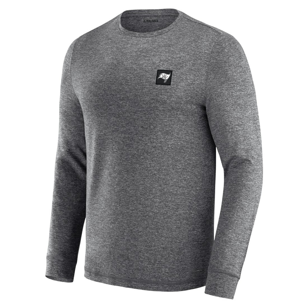 Tampa Bay Buccaneers J. Palmer Four Down Long Sleeve T-Shirt Heather Black - NFL