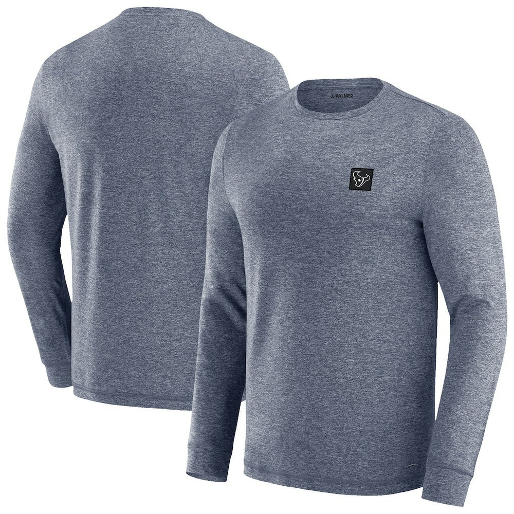 Houston Texans J. Palmer Four Down Long Sleeve T-Shirt Navy - NFL