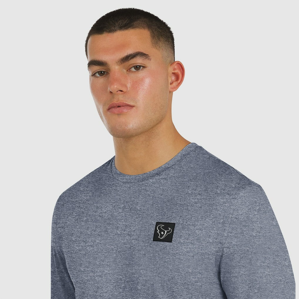 Houston Texans J. Palmer Four Down Long Sleeve T-Shirt Navy - NFL