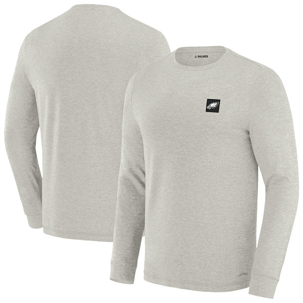 Philadelphia Eagles J. Palmer Four Down Long Sleeve T-Shirt Gray - NFL