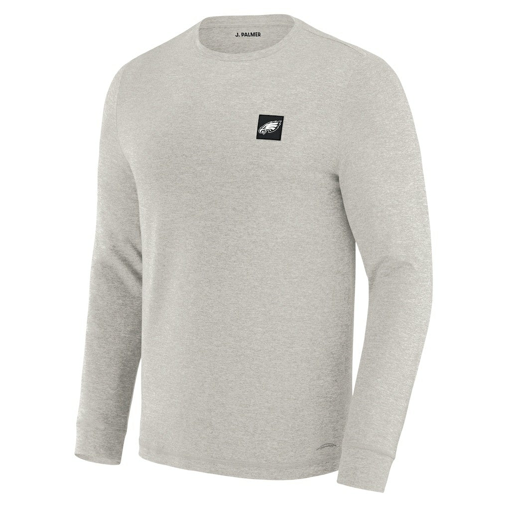 Philadelphia Eagles J. Palmer Four Down Long Sleeve T-Shirt Gray - NFL