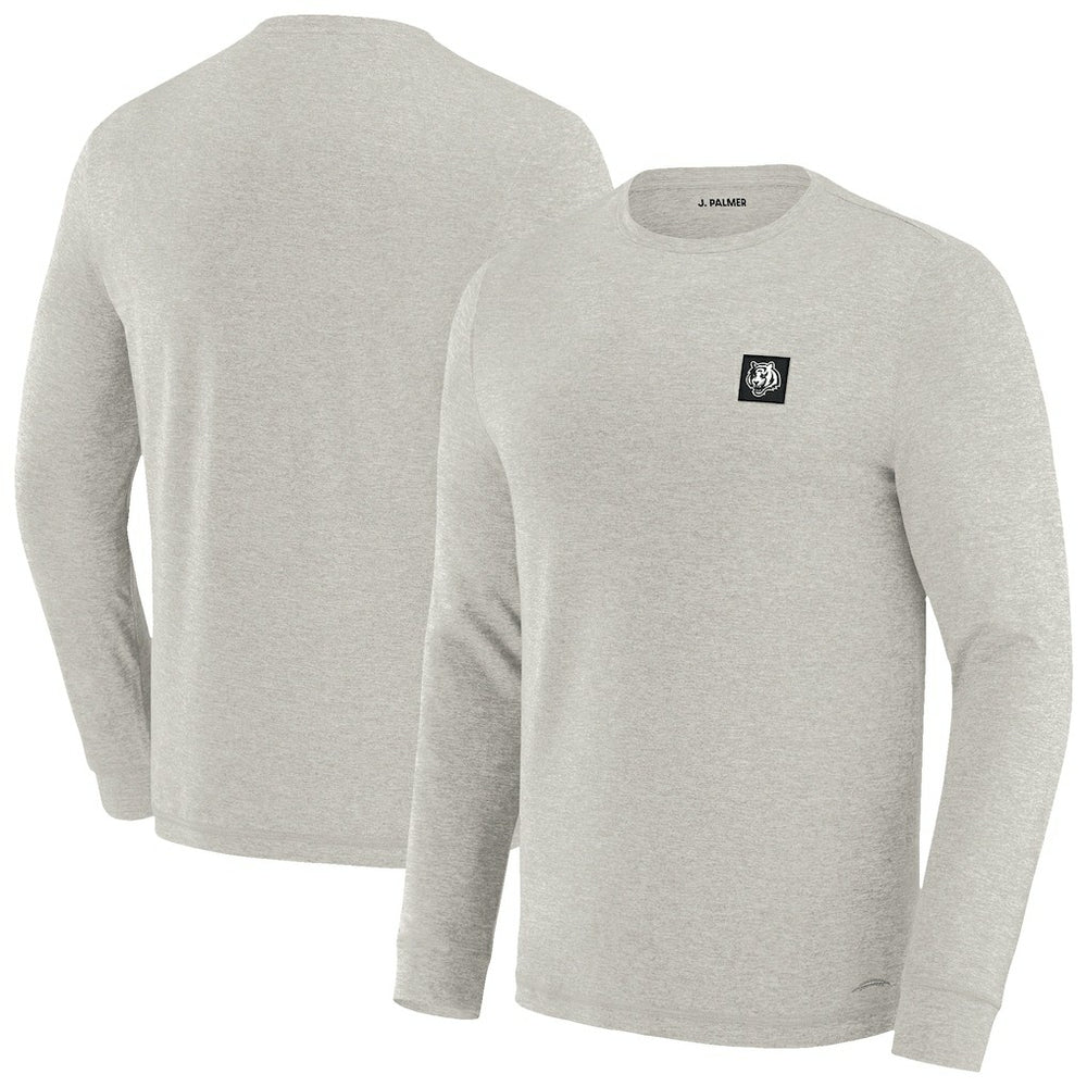 Cincinnati Bengals J. Palmer Four Down Long Sleeve T-Shirt Gray - NFL
