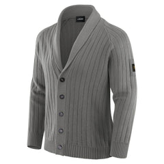 Washington Commanders J. Palmer The Playmaker Cardigan Raglan Sweater Graphite - NFL