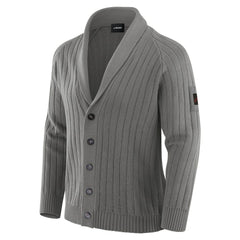 Buffalo Bills J. Palmer The Playmaker Cardigan Raglan Sweater Graphite - NFL