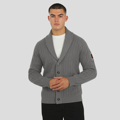 New York Giants J. Palmer The Playmaker Cardigan Raglan Sweater Graphite - NFL