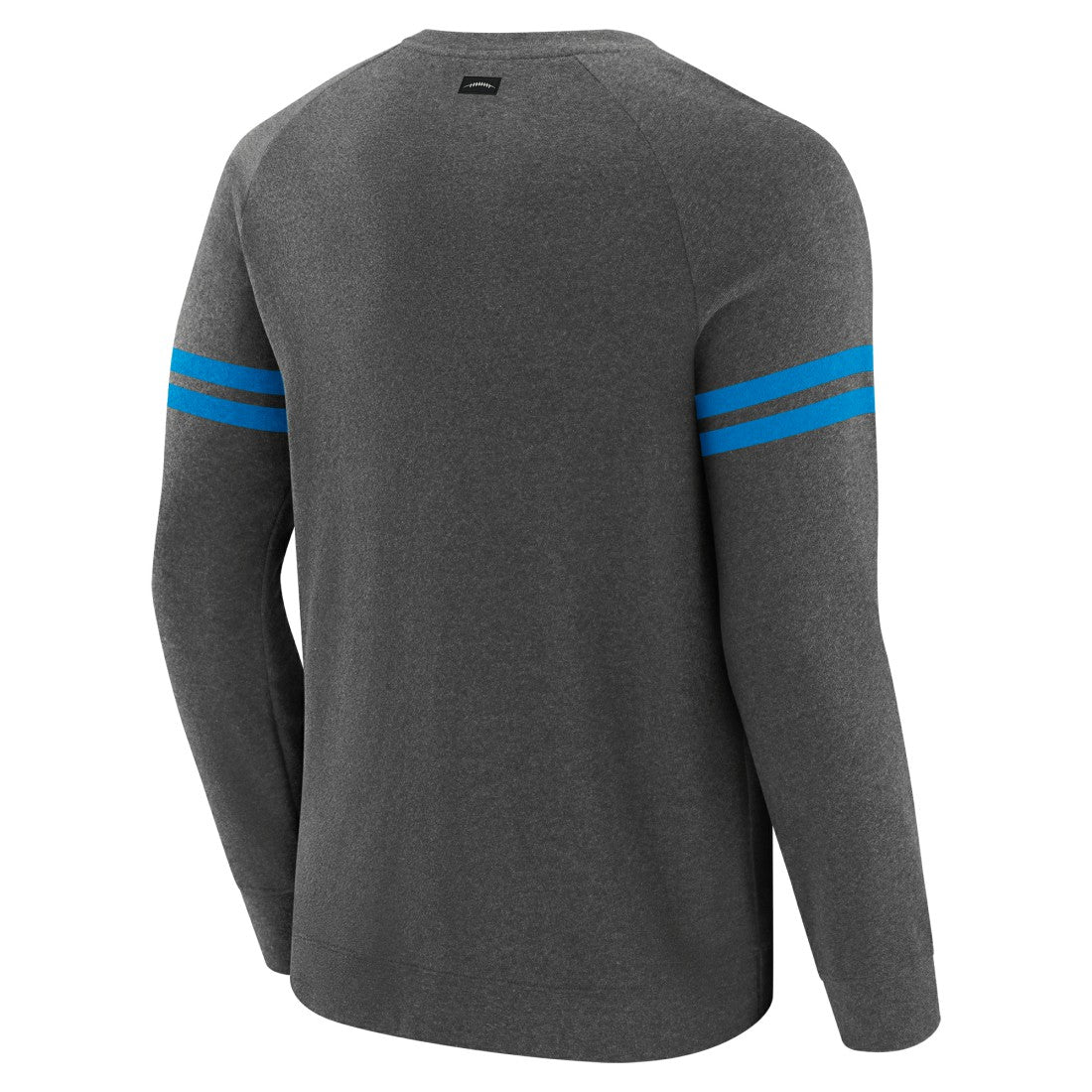Detroit Lions J. Palmer Players Lounge Raglan Tri-Blend Sweatshirt Dark Heather Gray - NFL
