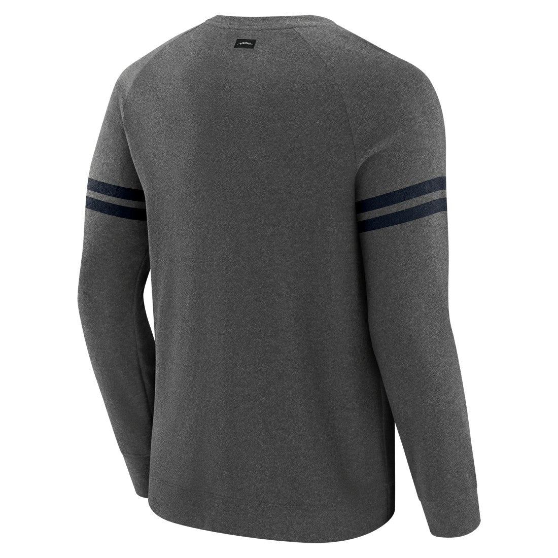 Houston Texans J. Palmer Players Lounge Raglan Tri-Blend Sweatshirt Dark Heather Gray - NFL