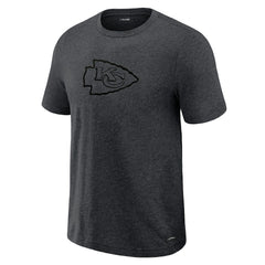 Kansas City Chiefs J. Palmer Players Lounge Tri-Blend T-Shirt Graphite - NFL