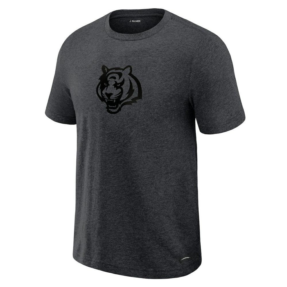 Cincinnati Bengals J. Palmer Players Lounge Tri-Blend T-Shirt Graphite - NFL