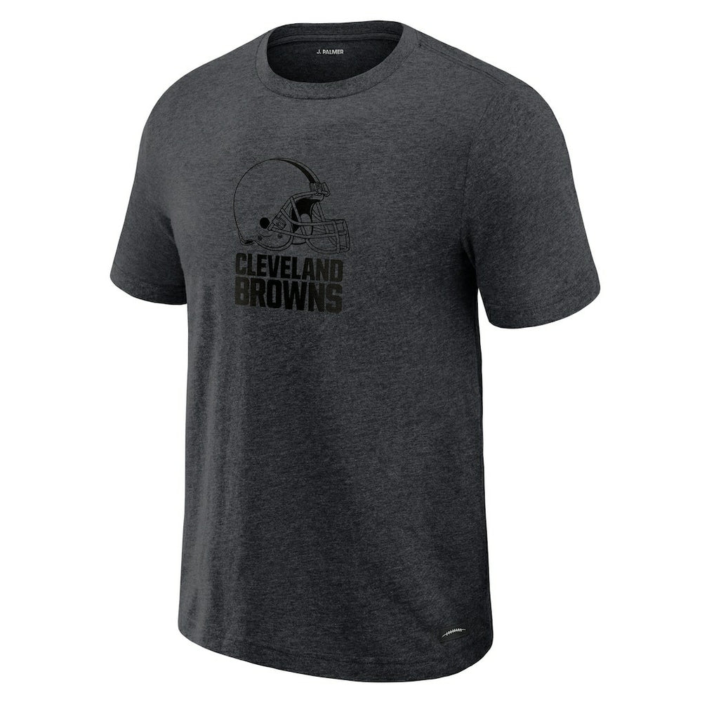 Cleveland Browns J. Palmer Players Lounge Tri-Blend T-Shirt Graphite - NFL