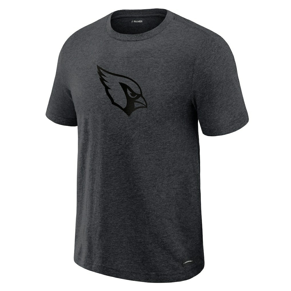 Arizona Cardinals J. Palmer Players Lounge Tri-Blend T-Shirt Graphite - NFL