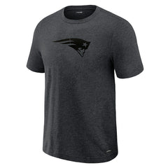 New England Patriots J. Palmer Players Lounge Tri-Blend T-Shirt Graphite - NFL