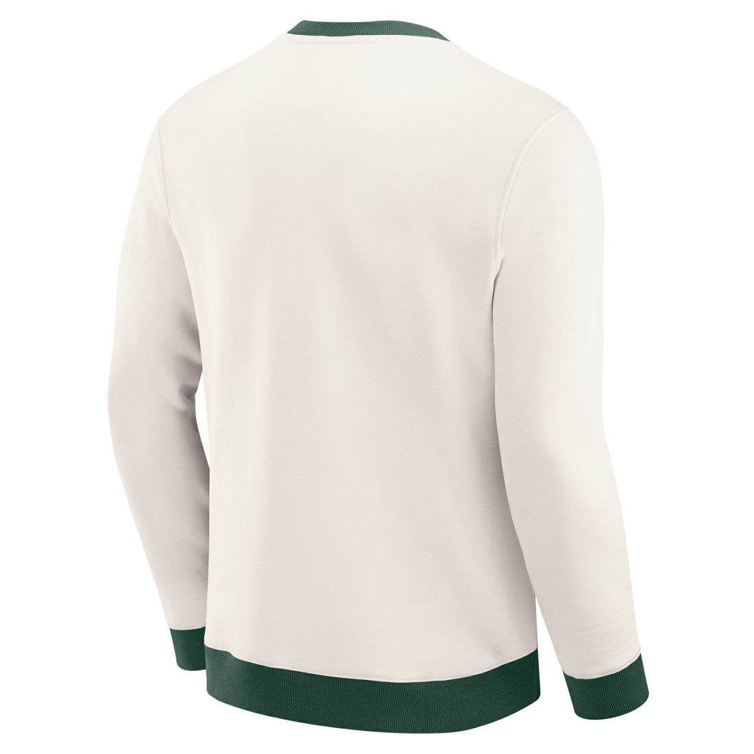 Green Bay Packers Darius Rucker Collection Colorblock Pullover Sweatshirt Cream - Fanatics