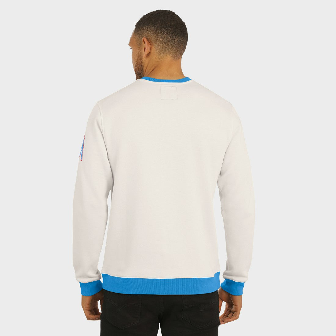 Tennessee Titans Darius Rucker Collection Colorblock Pullover Sweatshirt Cream - Fanatics
