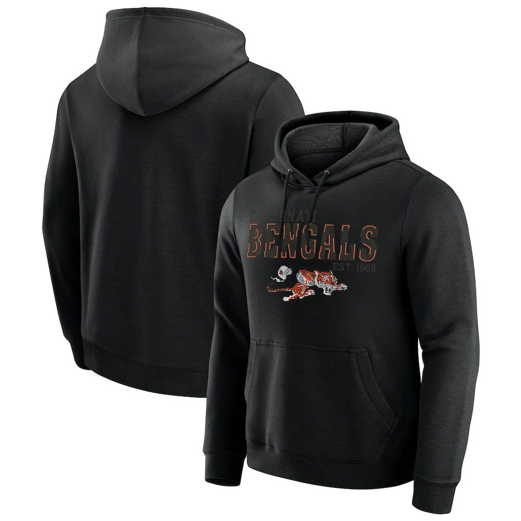 Cincinnati Bengals Darius Rucker Collection Hoodie Heather Black - Fanatics