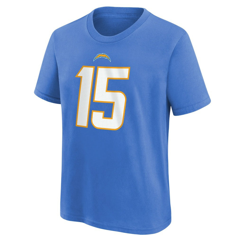 Ladd McConkey Los Angeles Chargers Youth Player Name & Number T-Shirt Powder Blue - Nike