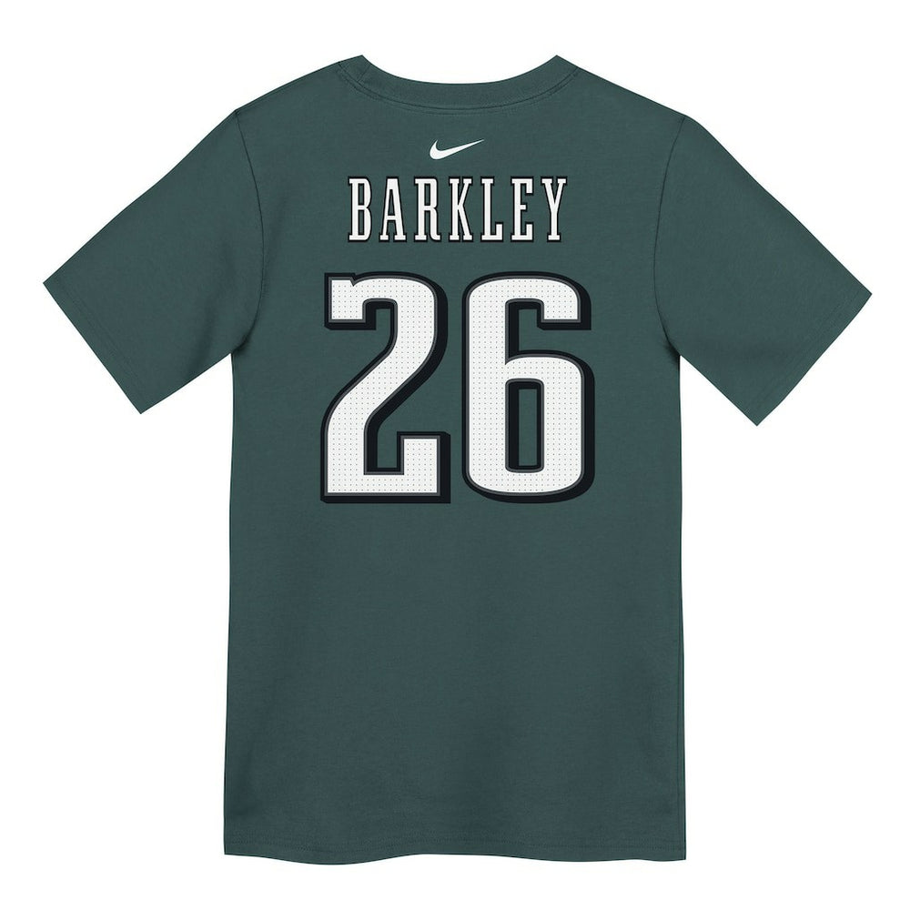 Saquon Barkley Philadelphia Eagles Preschool Player Name & Number T-Shirt Midnight Green - Nike