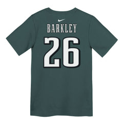 Saquon Barkley Philadelphia Eagles Preschool Player Name & Number T-Shirt Midnight Green - Nike