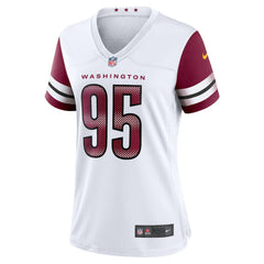Jer'Zhan Newton Washington Commanders Women's Game Jersey White - Nike