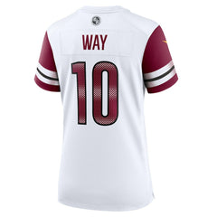 Tress Way Washington Commanders Women's Game Jersey White - Nike