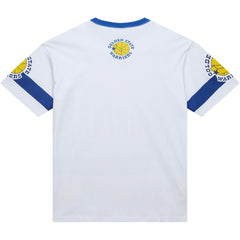 Mitchell & Ness - Golden State Warriors Unisex Hardwood Classics Vintage Team Origins Premium T-Shirt - White